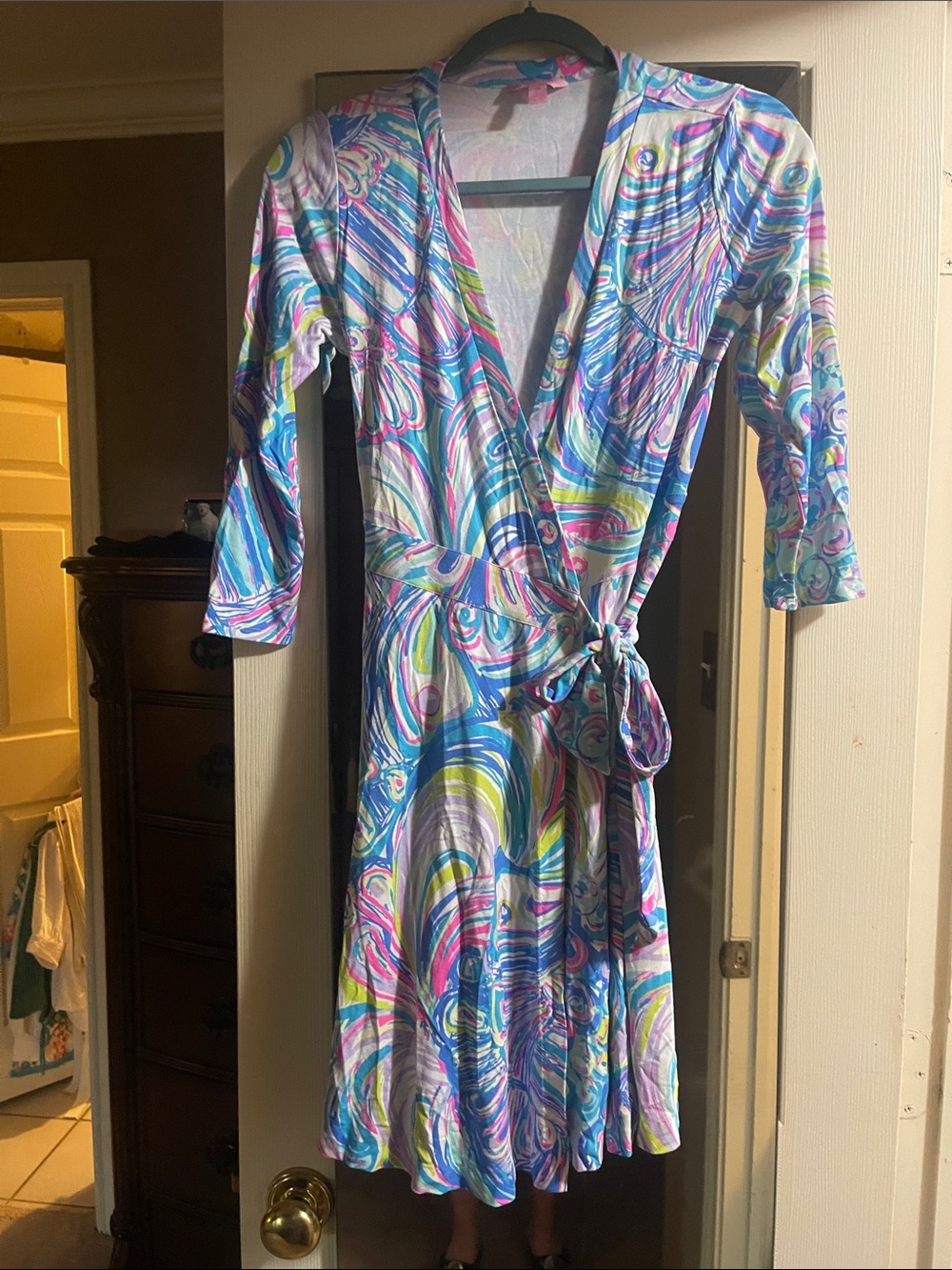Lilly Pulitzer Emilia Wrap Dress XS